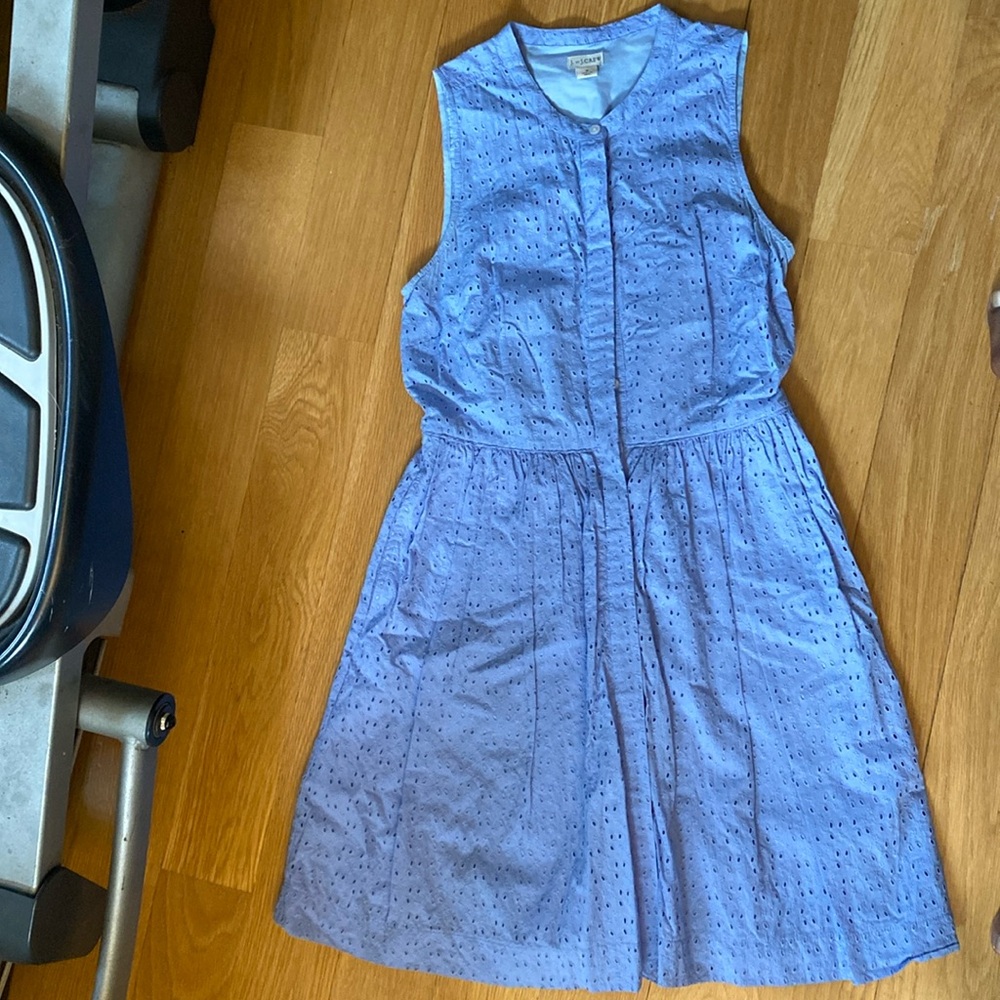 J Crew Baby Blue dress